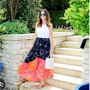 Anthropologie hi-low Hutch dress sz L